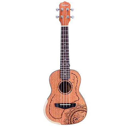 UKULELE CONCERTO 24 MOGNO KAL SIG NALU SM FRISO E ROSETA EM ABS C/BAG SIGNATURE KALANI