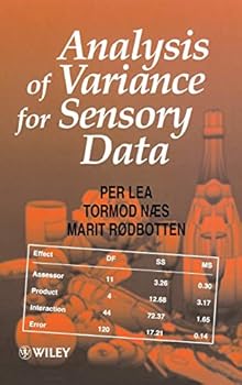 Hardcover Analysis of Variance for Sensory Data Book
