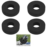 4 Schaumstoffdichtungen für LED-Brunnenring, flexible Dichtung 39 mm, EVA-Dichtungsring für Löcher von 33-37 mm, kompatibel mit ½-Schlauch, wasserdicht und langlebig für Springbrunnen