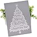 CHZIMADE Christmas Theme Self-Adhesive Silk Screen Stencil Printing Mesh Transfers for Bag, T-shIrts, Paper, and Home Decoration