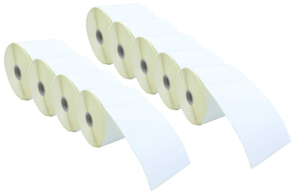 Rouleaux de 500 étiquettes thermiques 100 x 150 mm - Haute qualité - Pour imprimante thermiques ArgoxCitizen, Datamax,Godex, Sato, TSC, Zebra - LOT DE 9 rouleaux / 4500 etiquettes