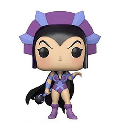 He-Man and the Masters of the Universe Pop Figure Evil Lyn Chibi Vinly PVC Decor Collector's item