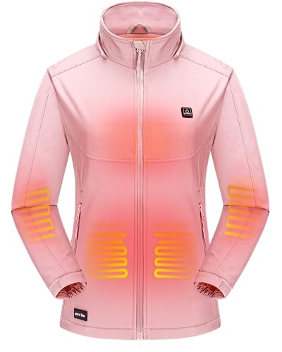 DEWBU Soft Shell Heated Jacket for Women
