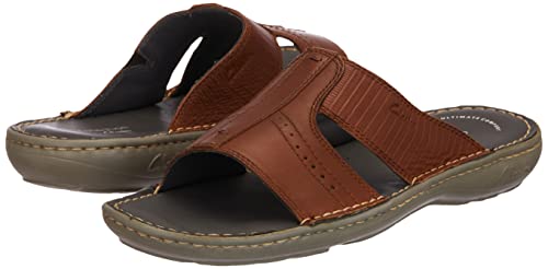 Image of Clarks mens Villa Beat Flat Sandal