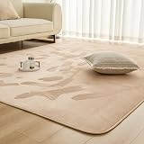 Mensu カーペット ラグ ラグマット 洗える 185×185cm 約2畳 絨毯 フランネルラグ 【至極の肌触り】 24時間持続制菌消臭 毛足4mm 滑り止め付 北欧 おしゃれ 【SOFT HOT】 制菌防臭 オールシーズン 床暖房 ミルクティー
