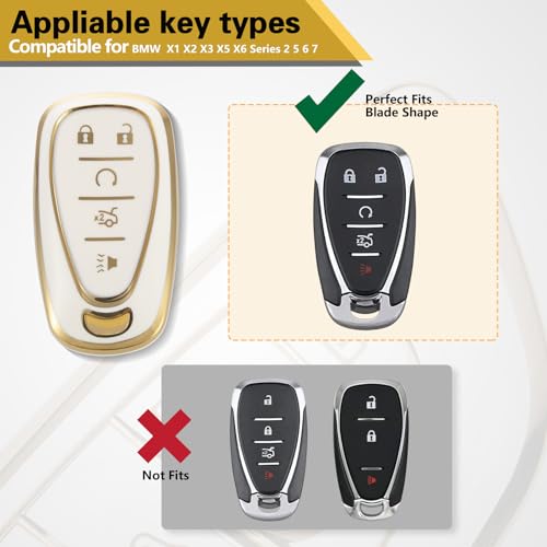 KFCB1 coque de clé de remplacement pour boîtier de voiture