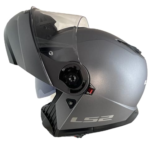 Ls2 Helmet Casco Abatible Strobe 2 Talla M 57 58 Titanio Mate Homologacion 22.06 Ls2 Helmet Casco Abatible Strobe 2 Talla M 57 58 Titanio Mate Homologacion 22.06