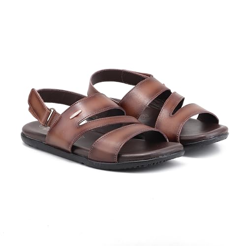 Image of Red Chief Genuine Leather Sandal for Men | RC851