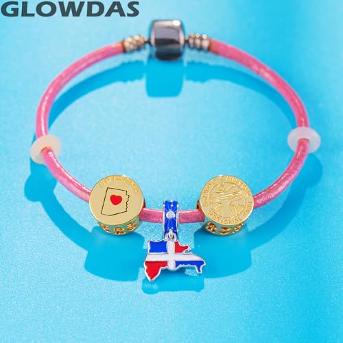 Charm Gran Cañón chapado oro 18k compatible pulsera Pandora plata 5