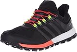 adidas Adistar Raven Boost M, Zapatillas-ADIDAS-B25104-Hombre Hombre, Negro/Rojo/Blanco/Lima, 46