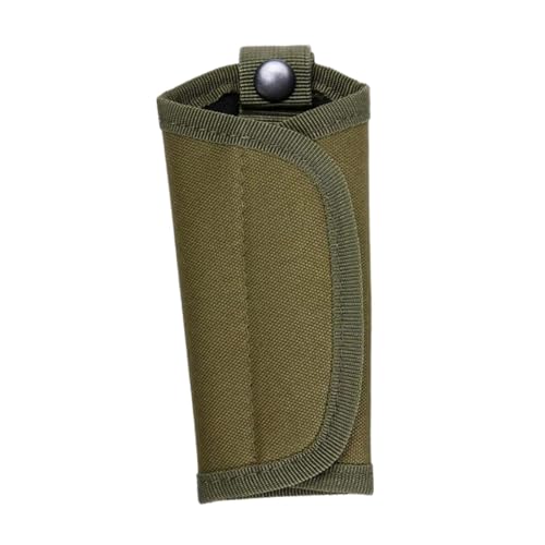 Silent Key Holder Key Pouch Carrier Bag Multifunction Waist Bag Foldable Key Bag for Outdoor Sports Cycling Backpacking, Green