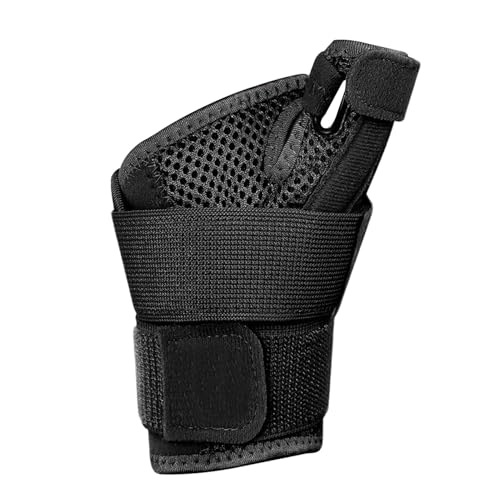 Muñequera Para Entrenamiento,Férula Carpal Deporte - Muñequera Deslizante Con Soporte De Pulgares Para Entrenamiento De Fuerza, Golf, Tenis
