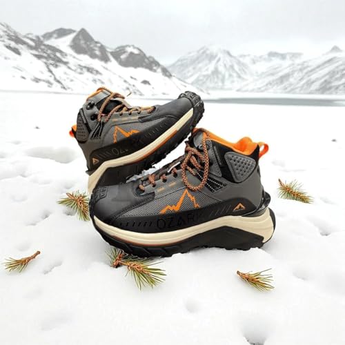 Image of Boots The Shoe Store Men Waterproof Outdoor Trekking Boots Anti-Slip Durable High-Performance Hiking Shoes for Men | Lightweight Adventure