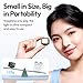 ULANZI DG01 Mini Cube Phone Light Portable LED Camera Light for DJI OSMO Pocket 3 Action Camera Sony zv-e 10 Canon r550,Support Magnetic Attraction & Type-C Charging for ULANZI JJ02 Tripod