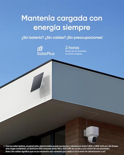 eufyCam Kamera con batería solar