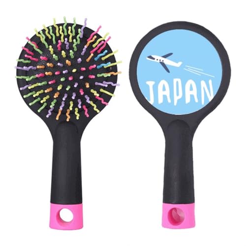 Brosse à cheveux démêlante anti-casse format voyage pour cheveux rebelles