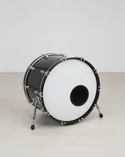 Gibraltar 5" Port Hole Protector Rings, Two-Piece Snap-On Design for Bass Drum Head Protection, Ideal for 5-Inch Ported Bass Drum Holes, Black Finish ( SC-GPHP-5B) image 4