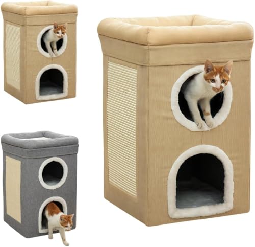 PVTK�L�n�E�X ���w�\�� �܂肽���݉\ ���@�\ �܌����t�� ���� �L�x�b�h �L�^���[ �������� �g���ȒP �\�t�g�P�[�W ������ �l�G�ʗp �L���b�g�n�E�X �~�j �B��� (42x42x65cm,�x�[�W��)