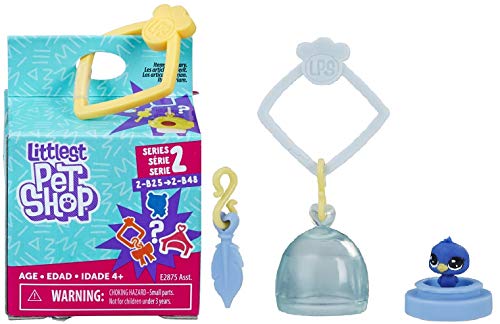 Littlest Pet Shop Collection Surprise Serie 2 : Pingouin 2-b38 + Habitat + Accessoire - Figurines petshops - Jouet Fille