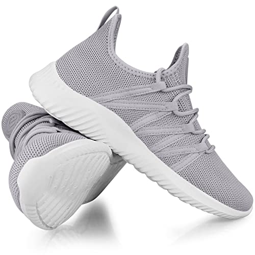 Image of Feethit Womens Slip On Running Shoes Breathable Walking Shoes Lightweight Gym Workout Shoes Non Slip Fashion Sneakers