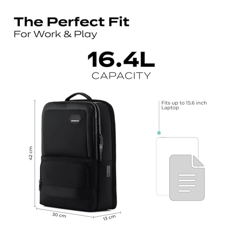 Image of Premium Laptop Messenger Bag - Durable Vegan Leather & Water-Resistant Briefcase for 15.6-inch Laptops - 3-Compartment Organizer, Ultra-Lightweight (435g)