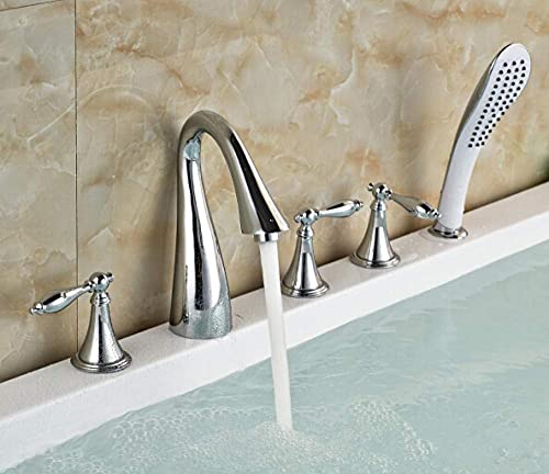 Taps de douche LWX avec douchette intégrée pour baignoire et lavabo de cuisine