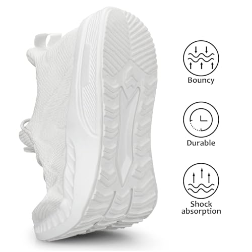 Image of Feethit Womens Running Shoes Tennis Walking Shoes Slip on Sneakers Lightweight Gym Shoes for Workout Work Travel Athletic
