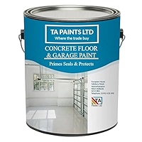 Britannia Paints Anti-Slip Floor Paint Tile Red 5 Litres - Polyurethane Coating - Hard Wearing Chemical Resistant~5060952080692 02c Mp