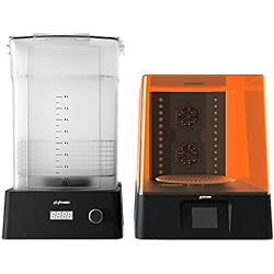 phrozen Wash & Cure Kit, Resin Wash Station + UV Cure & Dry Station, Fast Fan Drying, 405nm High‑Power UV, Fits Up To 10.3