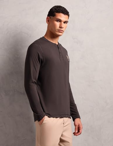 Image of U.S. POLO ASSN. Men Comfort Fit Heathered Cotton I655 Regular Fit T-Shirt - Pack of 1