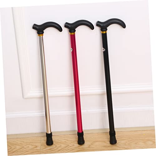 Lurrose Bengala Dobrável Bengala Dobrável Leve Para Homens Bengala Antiderrapante Bastões De Trekkin