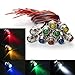 warehouse apps 10 pcs/Lot LED Indicator Light Lamp Pilot Dash Directional Car Truck Boat Blue red Green Yellow White (Tricolor)