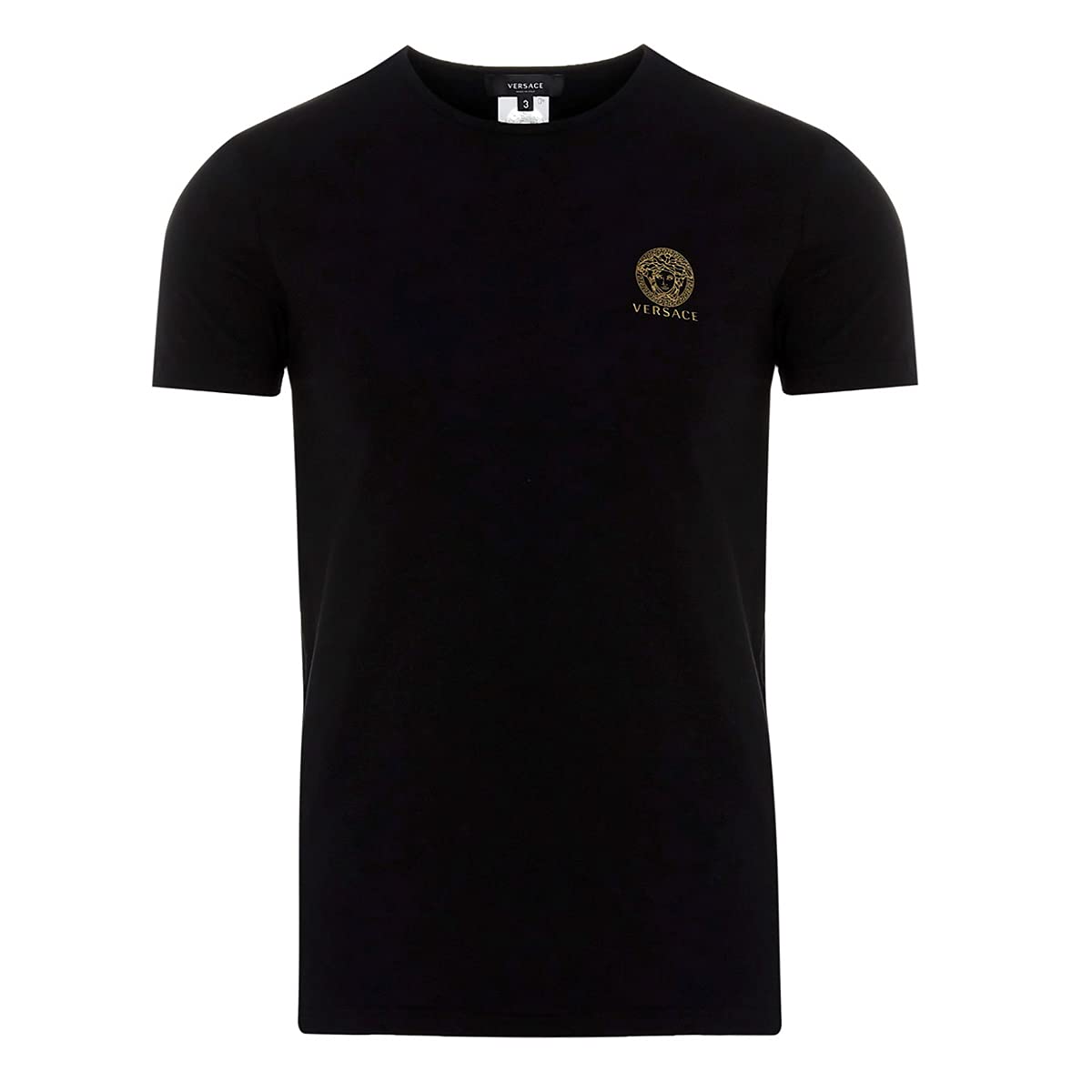 Amazon | 7 VERSACE ヴェルサーチ AUU01005 ブラック メデューサ 半袖 