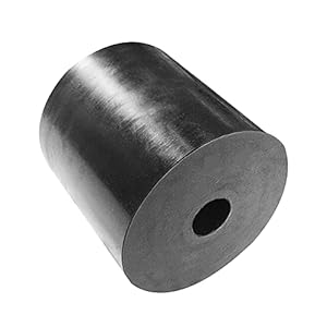 AIMIMI Rubber Cilindrische Rebound Blok Zwarte Lente Pier Kussen Sterke Stoere Airconditioner Pakkingen, Diameter 200mm…