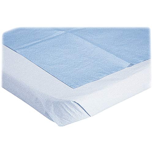 Medline Disposable Tissue/Poly Flat Stretcher Sheets, 40