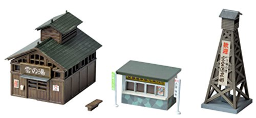 Diorama décors miniatures TomyTEC 106-2 accessoires de modélisme pour paysage de gare