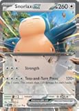 Pokemon - Snorlax ex 076/131 – Prismatic Evolutions – Double Rare – Foil Single Card