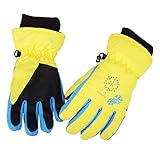 ✔️ ANTIVIENTO Y IMPERMEABLE -- Muñecas elásticas para un uso fácil, la pulsera antipérdida ajustable evita el aire frío en el interior y mantiene las manos calientes durante todo el día. La tela de la carcasa exterior está recubierta con un material resistente al agua que evita la nieve y las gotas de lluvia.