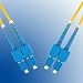 Produktbild MicroConnect fib22100105 1.5 m SC SC gelb LWL-Kabel  Glasfaserkabel von (1,5 m, SC, SC, gelb)