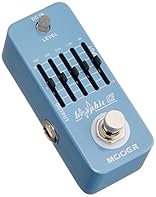 Smallest guitar graphic equalizer pedal in the world 5-Band Graphic EQ with master level control +/- 18 dB adjustable gain range per band Full small and exquisite metal shell True bypass