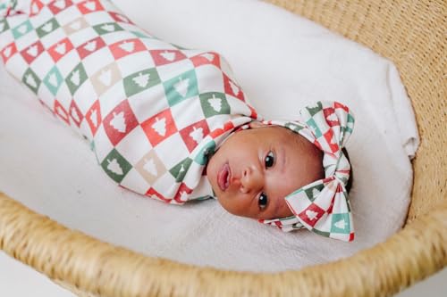 Image of Copper Pearl Swaddle Blankets for Newborns | Soft Stretchy Receiving Blankets for Boys and Girls | Large 46 x 46 Inch Baby Blankets | Lightweight and Breathable Swaddles | Fraser