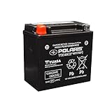 Indian Motorcycle 12V Battery for FTR, YTX14H, 12 Ah/240 Amp CCA, Sealed, Non-Spillable, High Performance, Maintenance Free, For Motorcycle Maintenance - 4017581