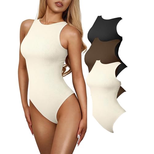 Body gainant pour femme QTANZIQI sans manches, idéal sous vos tenues d'été