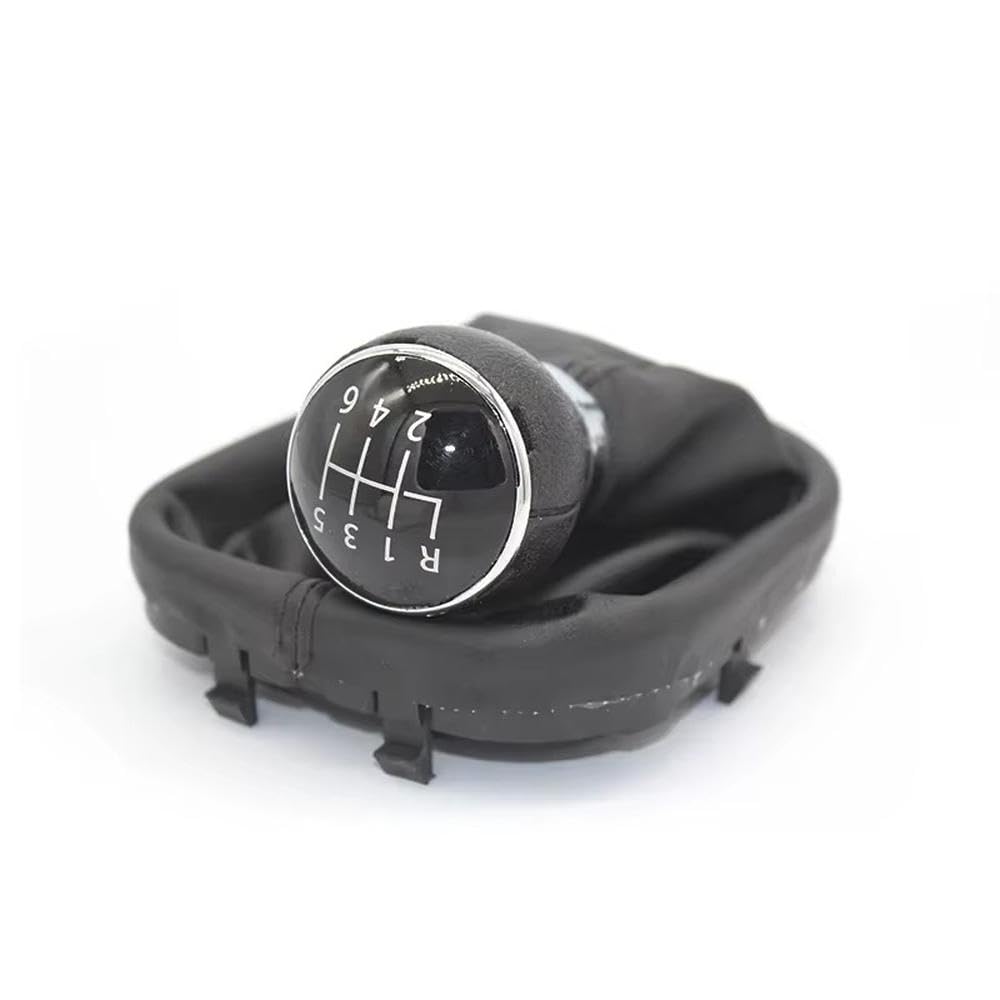 YDXHERTA 5 6 Speed Gaiter Boot Cover Gear Shift Knob for Touran 2003-2010 for Caddy MK2 2004-2009 Auto Parts(6 Speed)