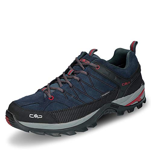 CMP Herren Trekking und Wanderhalbschuhe, Asphalt Syrah, 44 EU