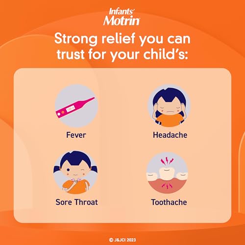 Motrin 33192 Infants' Oral Suspension Concentrated Liquid Medicine Drops With Ibuprofen, Nsaid Infant Fever Reducer And Pain Reliever thumb #1