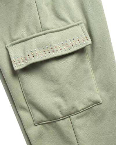 Body Glove Girls’ Sweatpants – 2 Pack Basic Active Fleece Joggers (Size: 7-12)4