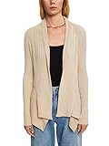 Ein Must-have für jeden Kleiderschrank. Der leichte Cardigan im Rippstrick-Design wird durch einen schicken Zipfelsaum in Szene gesetzt.