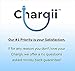 Chargii Portable Charger Built in Apple Cable with Wall Plug AC Adapter USB-C + 2 USB Ports - Compact External Powerbank Lightweight Cell Phone Compatible with Android/iPhone Battery Charger - Black