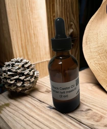 Black Castor Oil Haitian lwil maskriti (2 oz)